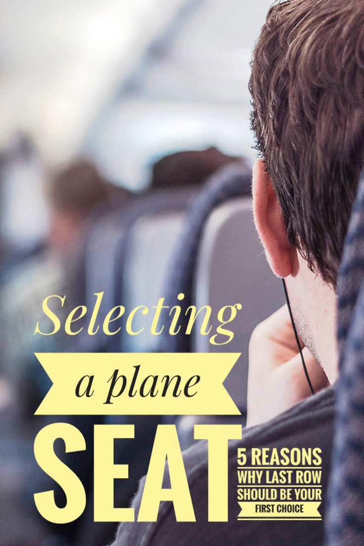 As if riding plane is not stressful enough itself, there is this ultimate dilemma on where to seat in a plane! While airline industry is earning more and more money by reducing the space between the seats, introducing the seats that even do not recline, I still advocate that the last row in any plane is my favorite place to travel in! That is, if we exclude the business class, I guess :) Read all you need to know about selecting a plane seat - Pipeaway brings you 5 reasons why last row should be your first choice!