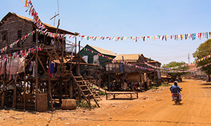 Chong Koh Village, Cambodia, in Khmer New Year atmosphere, photo by Ivan Kralj.