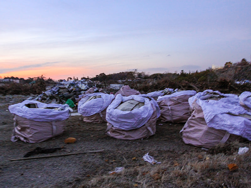 Debris at the site of the former amusement park Nara Dreamland in Nara, Japan, photo by Ivan Kralj