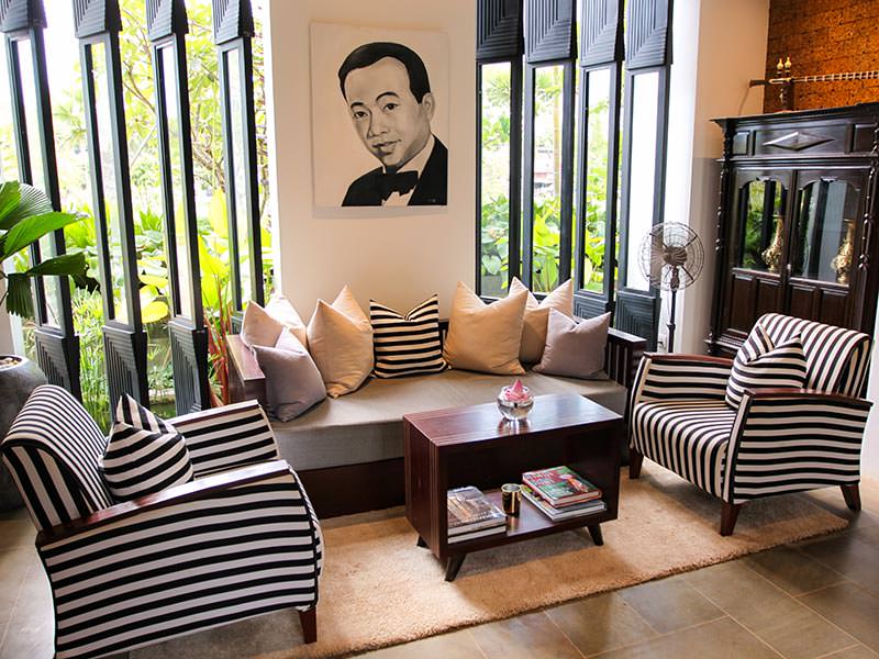 Jaya House River Park hotel lobby, in Siem Reap, Cambodia, photo by Ivan Kralj