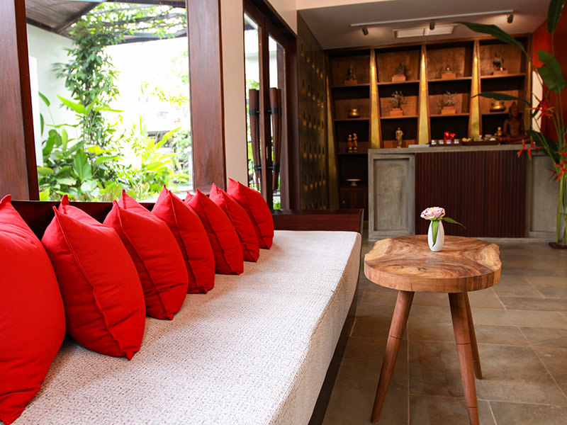 Spa entrance at Jaya House River Park hotel, in Siem Reap, Cambodia, photo by Ivan Kralj