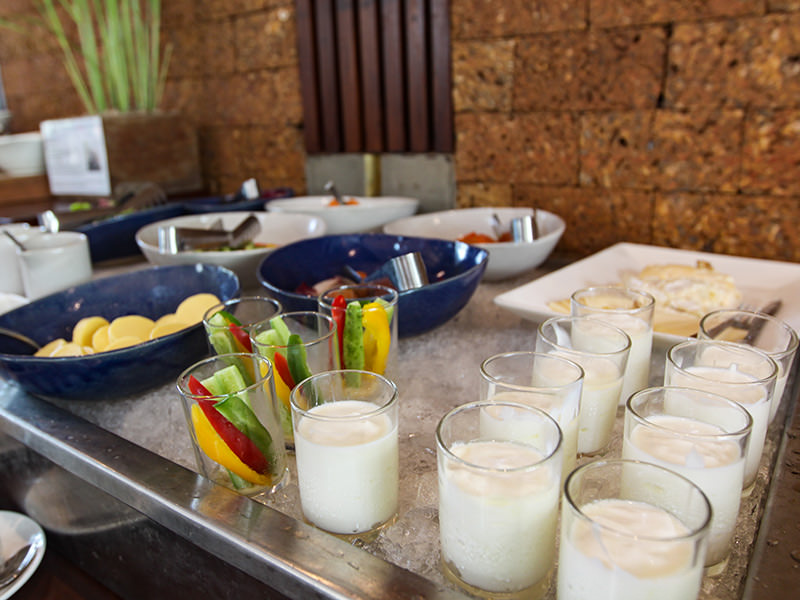 Breakfast buffet at the restaurant of Jaya House River Park hotel, in Siem Reap, Cambodia, photo by Ivan Kralj