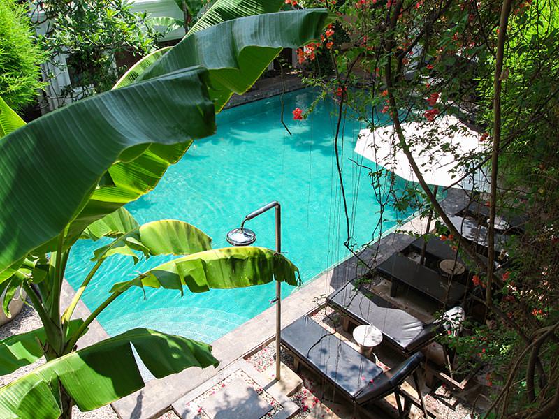 Swimming pool at Rambutan Resort Siem Reap, Cambodia, photo by Ivan Kralj