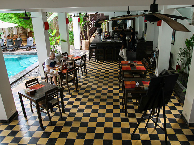 Restaurant/bar at Rambutan Resort Siem Reap, Cambodia, photo by Ivan Kralj