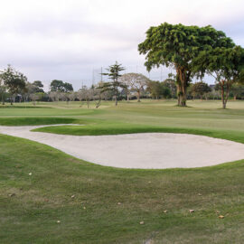 Golf course at Hyatt Regency Yogyakarta hotel in Jogjakarta, Indonesia, photo by Ivan Kralj