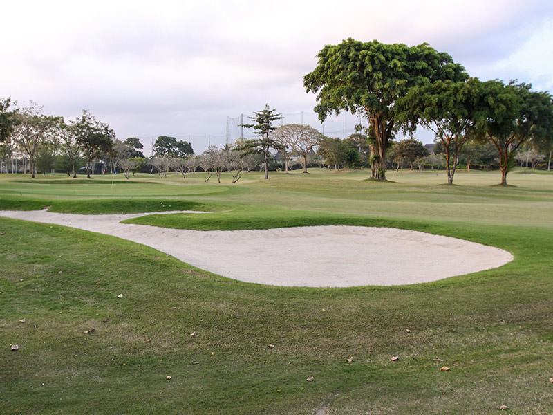 Golf course at Hyatt Regency Yogyakarta hotel in Jogjakarta, Indonesia, photo by Ivan Kralj