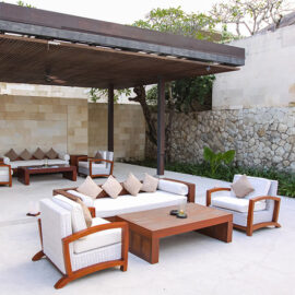 Lounge area at the Balé resort in Nusa Dua, Bali, Indonesia, photo by Ivan Kralj