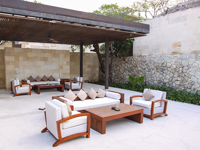 Lounge area at the Balé resort in Nusa Dua, Bali, Indonesia, photo by Ivan Kralj