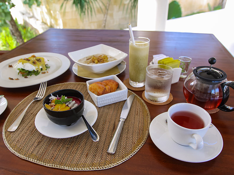 The breakfast in the Faces restaurant at the Balé resort in Nusa Dua, Bali, Indonesia, photo by Ivan Kralj