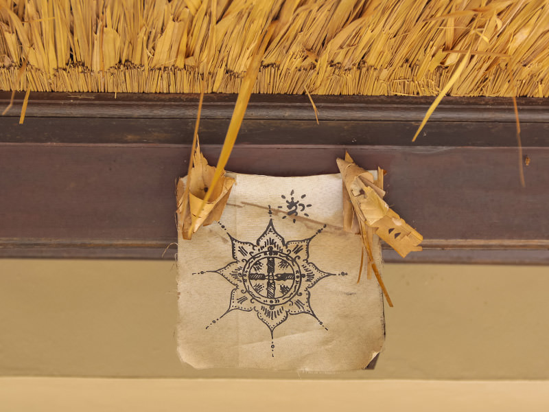 The decoration at the entrance to the private pavilion at the Balé resort in Nusa Dua, Bali, Indonesia, photo by Ivan Kralj