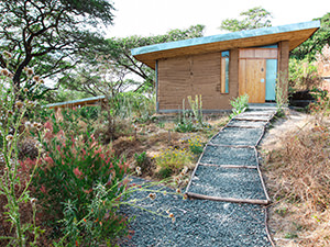 Exterior of the room in Limalimo Lodge at Simien Mountains, Ethiopia, photo by Ivan Kralj