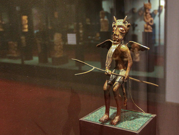 Sculpture exhibit at Devil's Museum in Kaunas, Lithuania, photo by Ivan Kralj