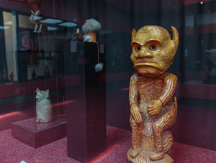 Sculpture exhibit at Devil's Museum in Kaunas, Lithuania, photo by Ivan Kralj