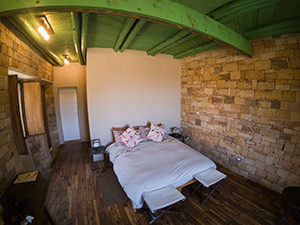 Bed in one of the bungalows of Gheralta Lodge, Tigray Region, Ethiopia, photo by Ivan Kralj