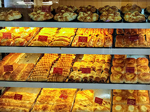 Selection of products at Banicharnica in Plovdiv, Bulgaria, the oldest city in Europe, photo by Ivan Kralj.