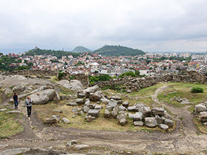 Archeological complex Nebet Tepe on one of the seven hills of Plovdiv, Romania, the oldest city in Europe, photo by Ivan Kralj.