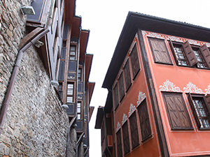 The buildings of the Ethnographic Museum and Historical Museum in the UNESCO-protected Old Town of Plovdiv, Bulgaria, the oldest city in Europe, photo by Ivan Kralj