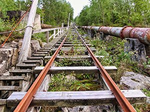 The start to Flørlitrappene or Flørli stairs - with 4444 steps, this is the longest staircase in the world, at Lysefjord, in Norway, photo by Ivan Kralj