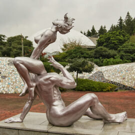 Exhibit at Jeju Loveland sculpture park in Jeju Island, South Korea, photo by Ivan Kralj