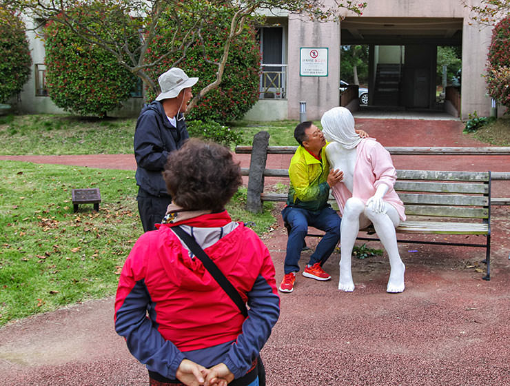 Exhibit at Jeju Loveland sculpture park in Jeju Island, South Korea, photo by Ivan Kralj