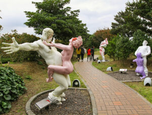 Exhibit at Jeju Loveland sculpture park in Jeju Island, South Korea, photo by Ivan Kralj