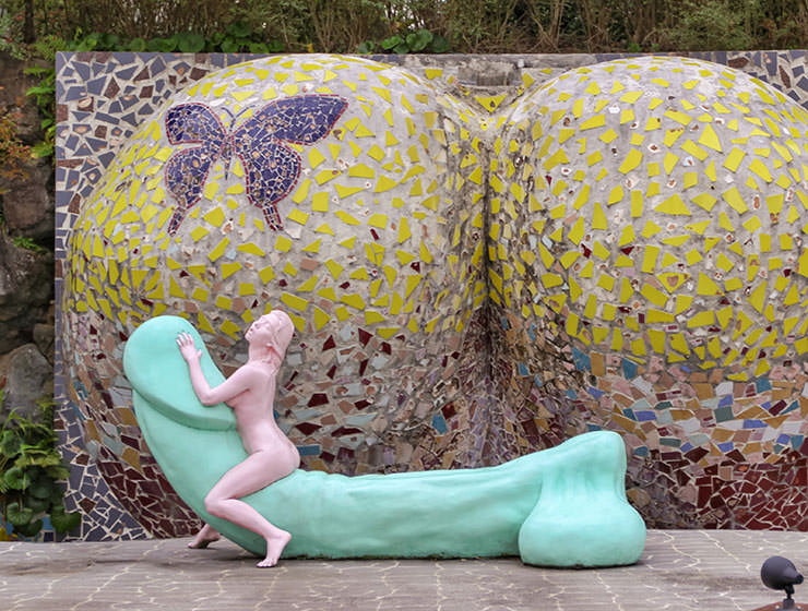 Exhibit at Jeju Loveland sculpture park in Jeju Island, South Korea, photo by Ivan Kralj