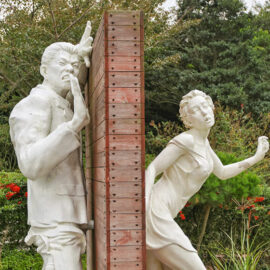 Exhibit at Jeju Loveland sculpture park in Jeju Island, South Korea, photo by Ivan Kralj