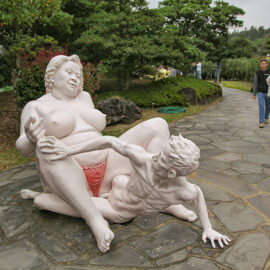 Exhibit at Jeju Loveland sculpture park in Jeju Island, South Korea, photo by Ivan Kralj