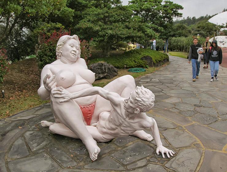 Exhibit at Jeju Loveland sculpture park in Jeju Island, South Korea, photo by Ivan Kralj