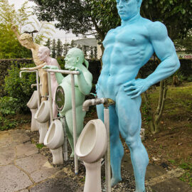 Exhibit at Jeju Loveland sculpture park in Jeju Island, South Korea, photo by Ivan Kralj