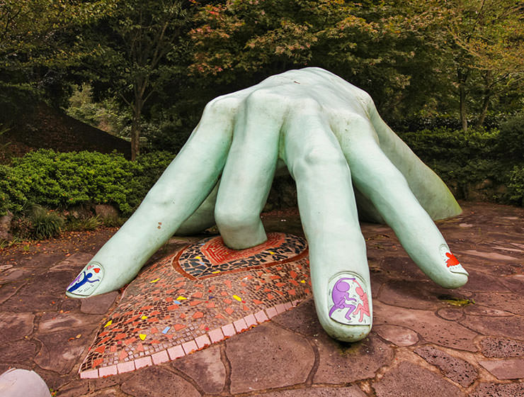 Exhibit at Jeju Loveland sculpture park in Jeju Island, South Korea, photo by Ivan Kralj