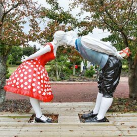 Exhibit at Jeju Loveland sculpture park in Jeju Island, South Korea, photo by Ivan Kralj