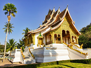 Haw Pha Bang, the Royal Temple at the Royal Palace, where Phra Bang Buddha image is enshrined; visiting this museum is considered to be one of the best things to do in Luang Prabang, Laos, photo by Ivan Kralj