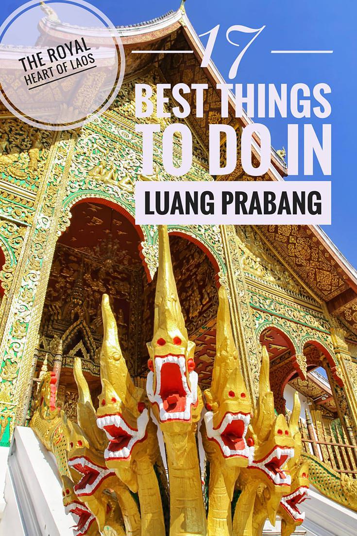 Luang Prabang is a historical royal capital of Laos. Today, it is the country's touristic capital, and if you plan visiting, make sure to include these 17 best things to do in Luang Prabang in your itinerary.