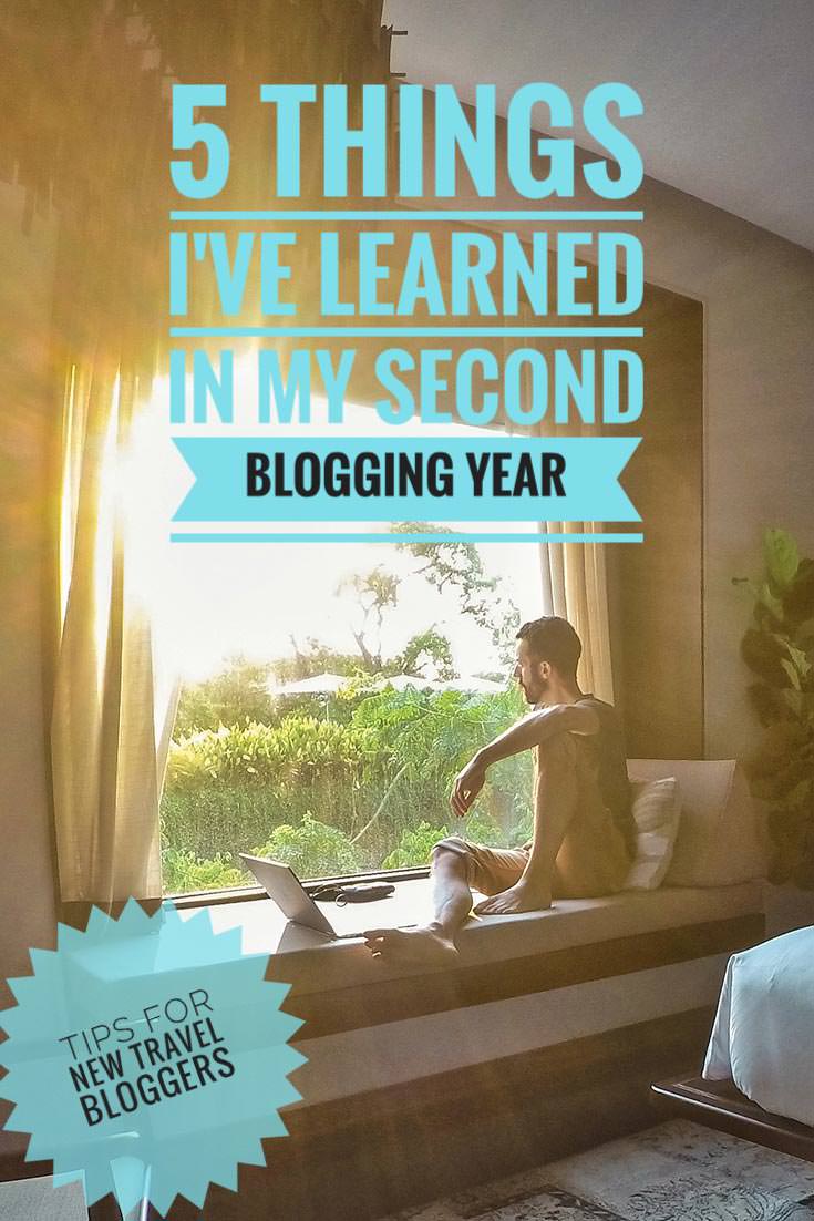 Travel blogging requires constant learning. After two years of running the travel blog Pipeaway.com, these are the five things I've learned that could hopefully help less experienced bloggers in pursuing their travel writing career!