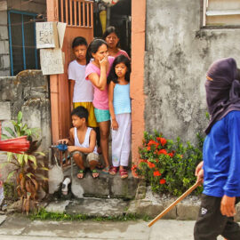 Magdarame devotees relive Christ's passion by carrying heavy crosses and flagellating themselves in San Fernando, Pampanga, during the Maleldo 2019, Holy Week Philippines, photo by Ivan Kralj