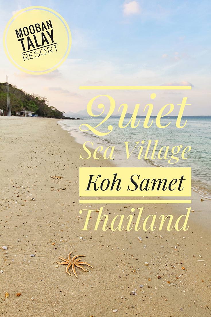 Mooban Talay Resort is located in the quiet corner of Koh Samet island, one of Bangkok's favorite weekend getaways. If you are looking for your beach paradise in Thailand, consider visiting this "sea village"!