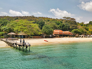 Private pier at Mooban Talay Resort, on Koh Samet island, Thailand, photo by Ivan Kralj