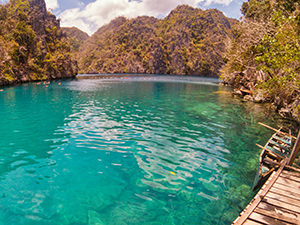 Kayangan Lake, the most famous stop of Coron Island Tour, Palawan, Philippines, photo by Ivan Kralj