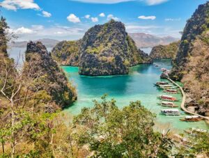 The cove in Coron Palawan, a docking place for Kayangan Lake hike, photo by Ivan Kralj