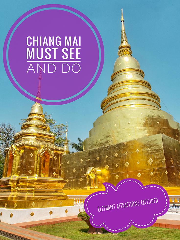 Chiang Mai is the temple capital of Thailand. With more than 300 wats, there is a lot of things to do in Chiang Mai, but there is so much more than temple hopping in the Rose of the North. This is Chiang Mai must see and do top 10 list!