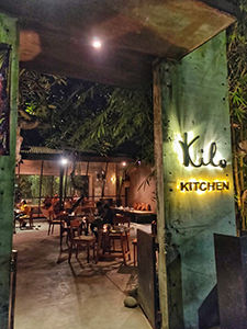 Entrance to Kilo Kitchen Bali, one of the best restaurants in Seminyak, Indonesia, photo by Mladen Koncar