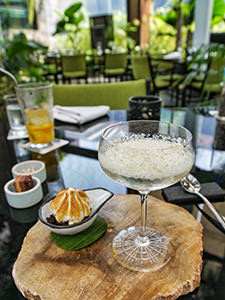 Balinese white chocolate martini served in Merah Putih, one of the best restaurants in Seminyak, Bali, Indonesia, photo by Ivan Kralj