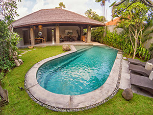 Pool villa at The Amala Estate, one of the best hotels in Bali, photo by Ivan Kralj