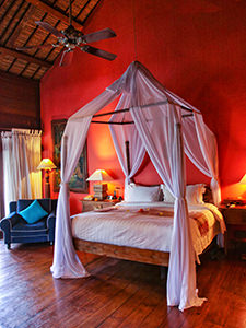 Bedroom of the Rejang Suite in Tugu Bali, one of the best luxury escapes in Bali, Indonesia, photo by Ivan Kralj