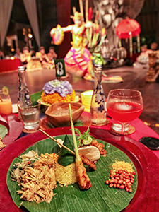 Tugu Rijsttafel, a traditional Indonesian meal at Tugu Bali, luxury escape in Indonesia, photo by Ivan Kralj