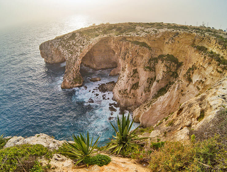 Visiting Blue Grotto, a system of sea caves with an unusual arch formation, is one of the best things to do in Malta, photo by Ivan Kralj