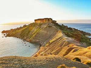 Ghajn Tuffieha Bay is a great place to watch the sunset, one of the best things to do in Malta, photo by Ivan Kralj