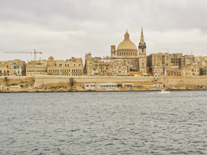 Valletta as seen from the Sliema ferry, Malta, photo by Ivan Kralj