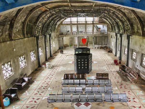 Spacious main hall of the Chicken Church or Gereja Ayam in the Indonesian jungle, photo by Ivan Kralj